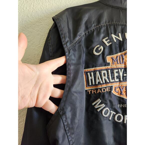 Vintage Harley-Davidson Genuine Motorcycles  Unisex Jacket-LG - Picture 4 of 14